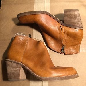 Madewell brown booties